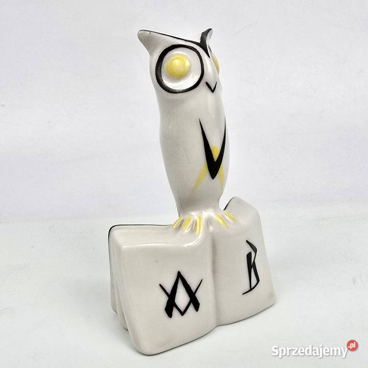 Look Sowa na książce Hollohaza Węgry pikasiak Malarstwo mazowieckie Warszawa sprzedam