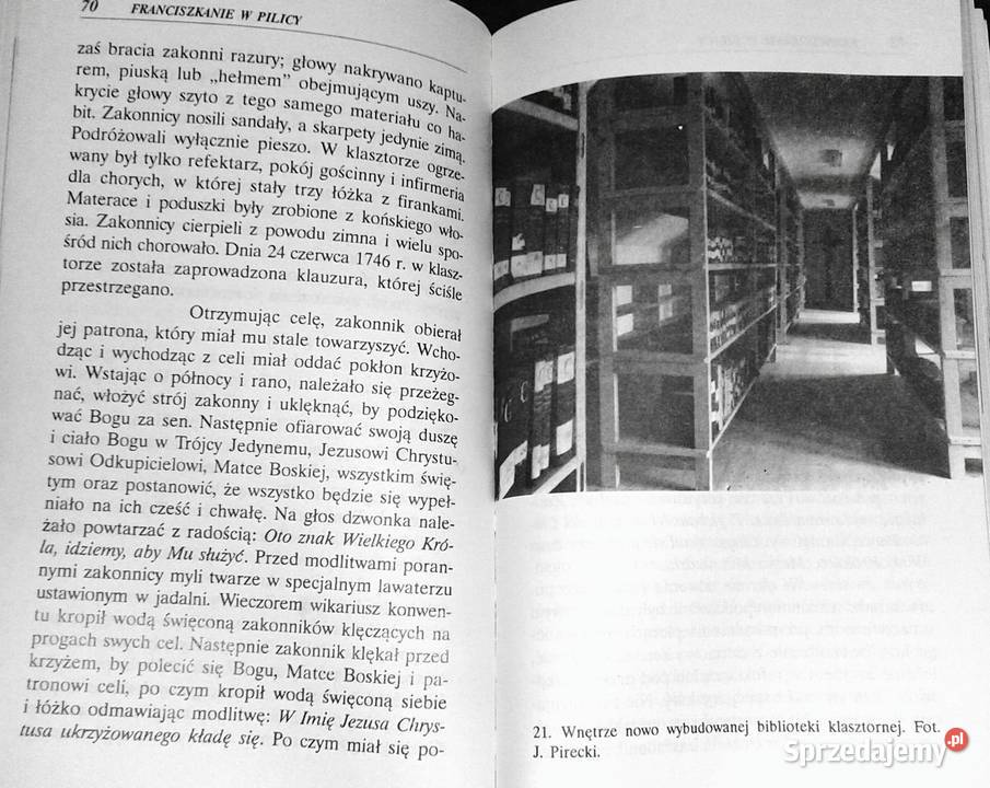 Franciszkanie w Pilicy 1745 1995 Henryk Chełm sprzedam