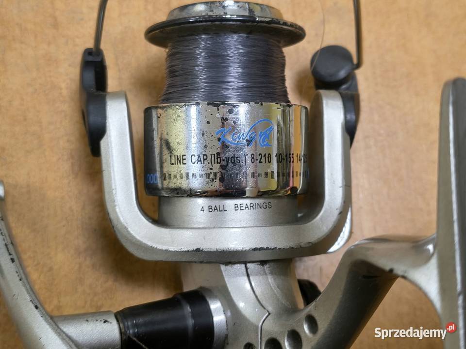 King Fish 2000 Kołowrotek SpławikowoSpinningowy Pozostałe sprzedam