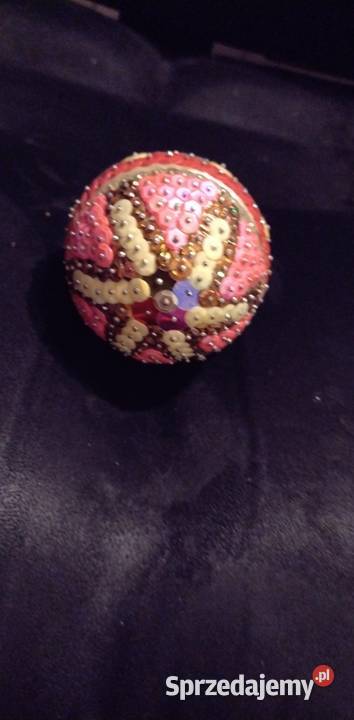 Jaja cekinowe 10 Czarna