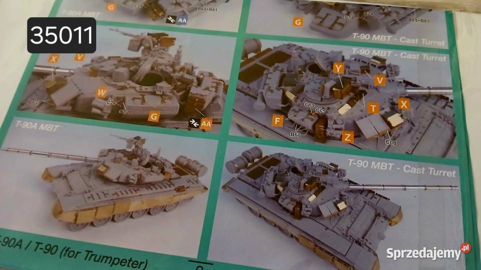 Tetra Model Works ME35011 T90A T90 for Trumpeter Lubartów