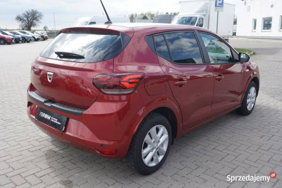 Dacia Sandero 10TCe 90 Comfort salon I klimatyzacja lubelskie