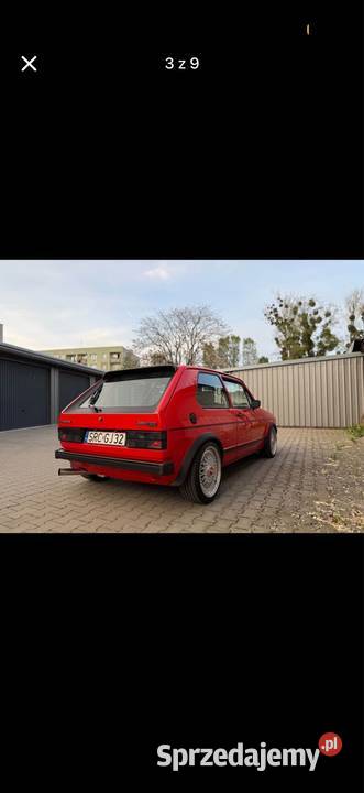 Golf mk1 GTD 16 TD bbs marsrot 1982 kw 220000km