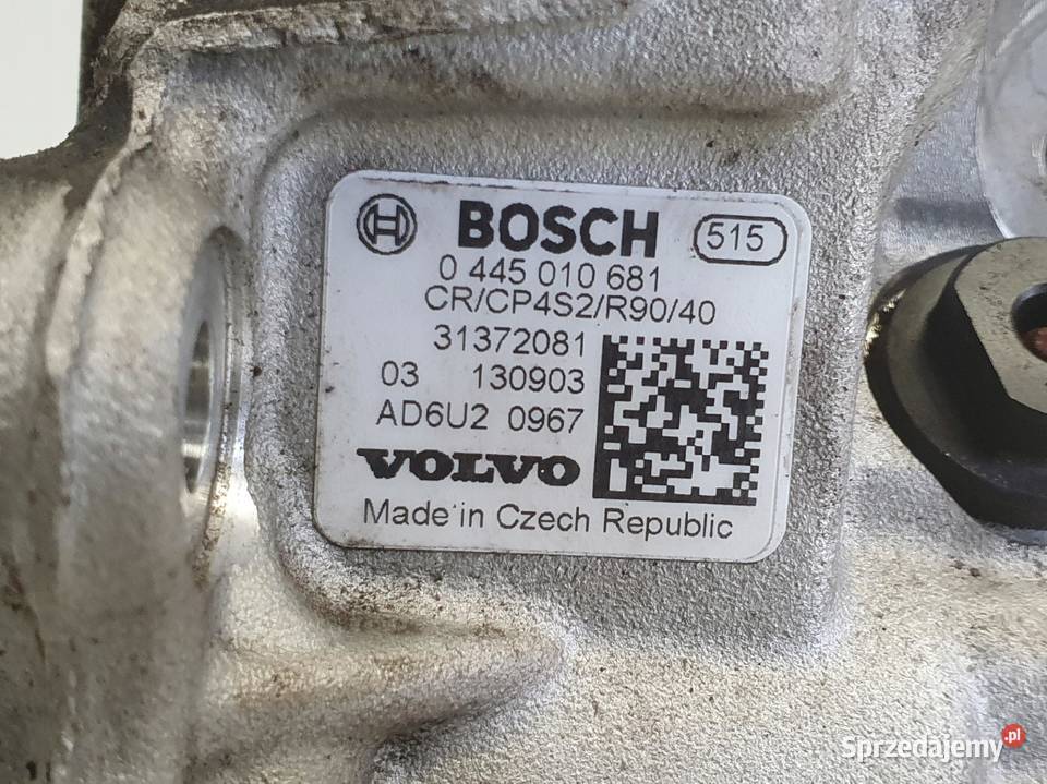Volvo S60 II V60 20 D4 POMPA WTRYSKOWA paliwa lubelskie Janów