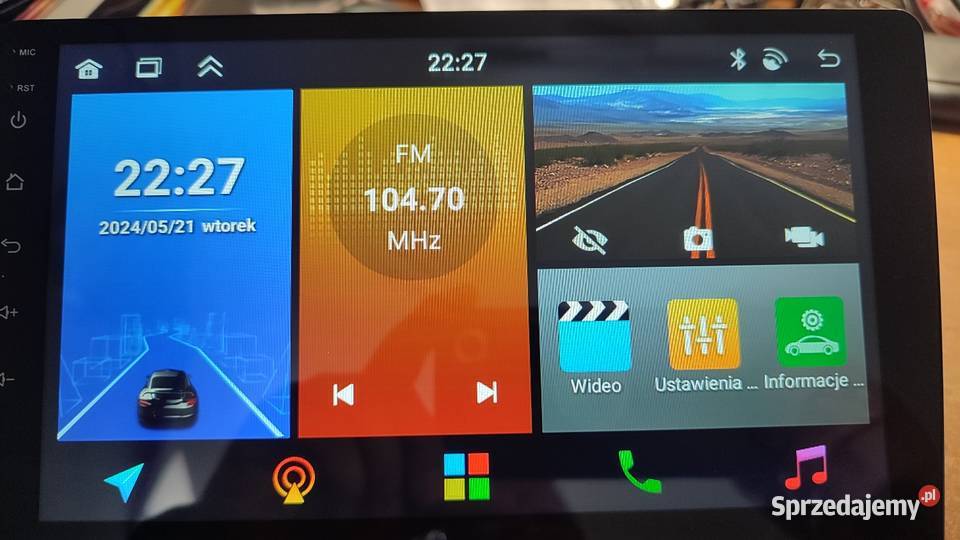 Radio 2 din kamera cofania Karsznice