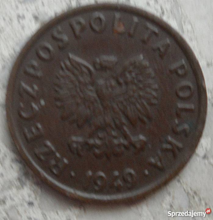 POLSKA5 GROSZY1949 rB Kolekcje mazowieckie Legionowo sprzedam