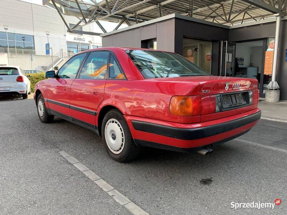 Audi 100 26 V6 Automat ze Szwajcarii czerwony Kielce