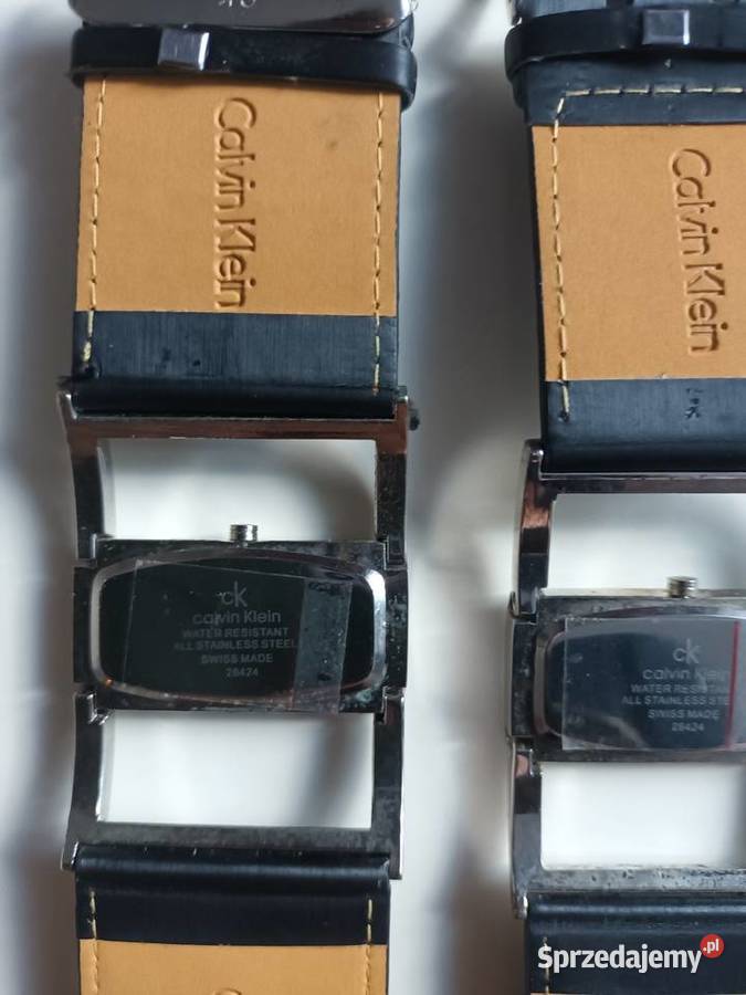 Sprzedam 2 zegarki Calvin Klein Pozostałe Malbork