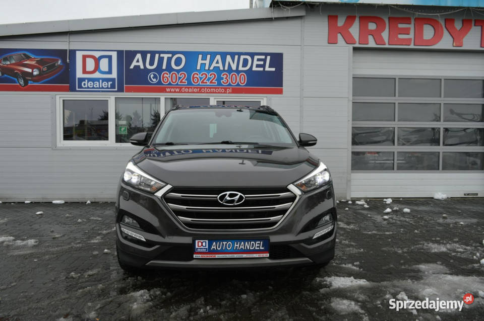 Hyundai Tucson 20 CRDi Bezwypadkowy Full LED relingi dachowe lubelskie Hrubieszów sprzedam