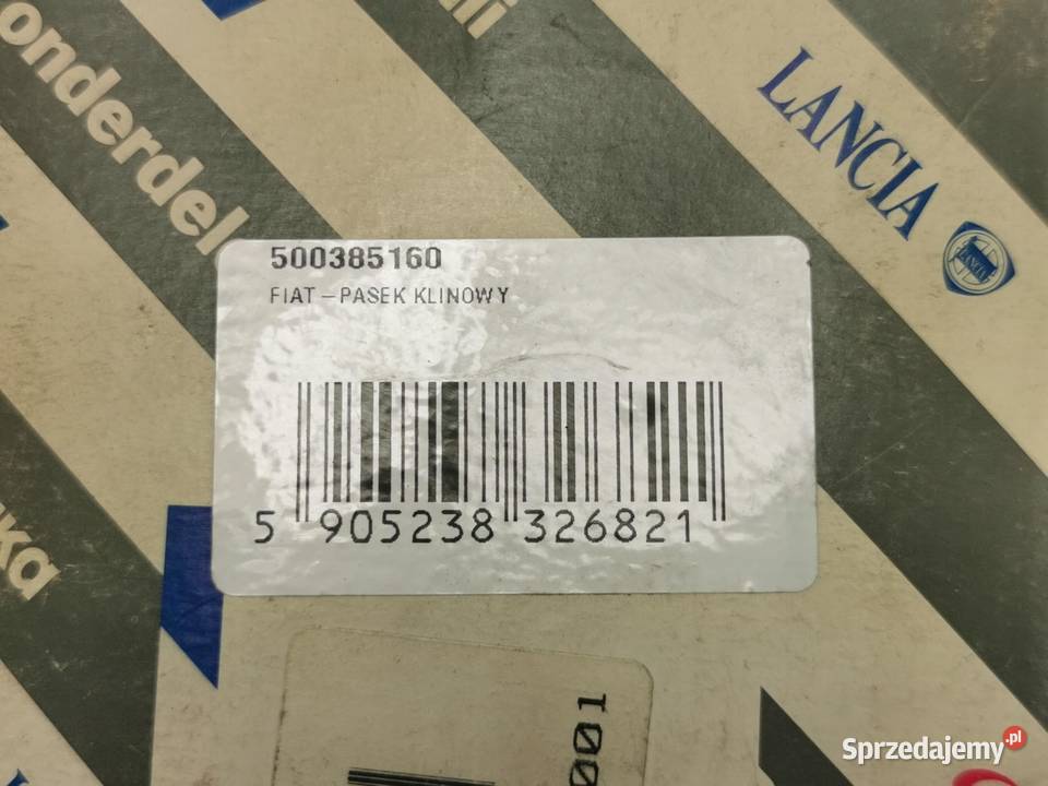 PASEK KLINOWY FIAT DUCATO 28 JTD 2006 NOWY