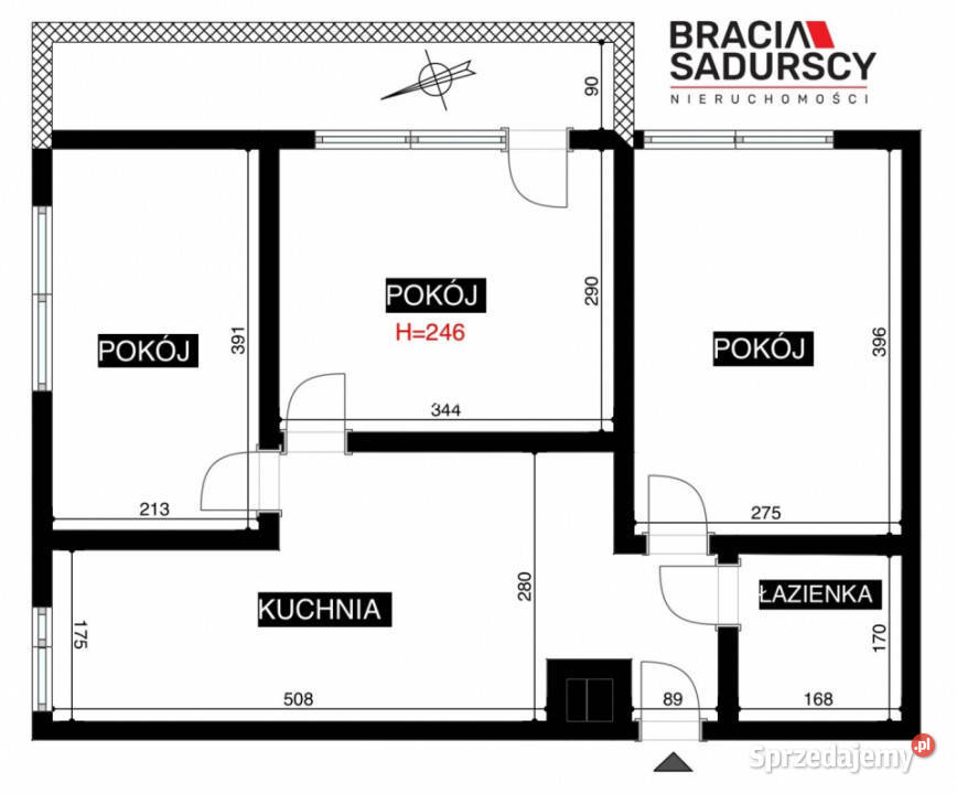 Mieszkanie Kraków 485m2 16247zł/m2