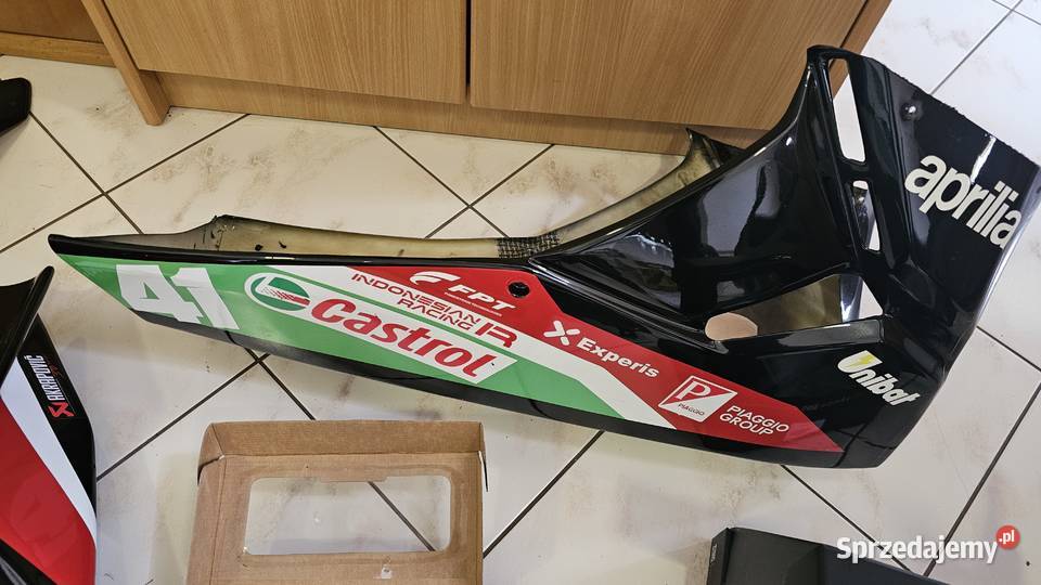 Aprilia RSV4 1100 Factory Zestaw torowy tor Pozostałe dolnośląskie Środa Śląska