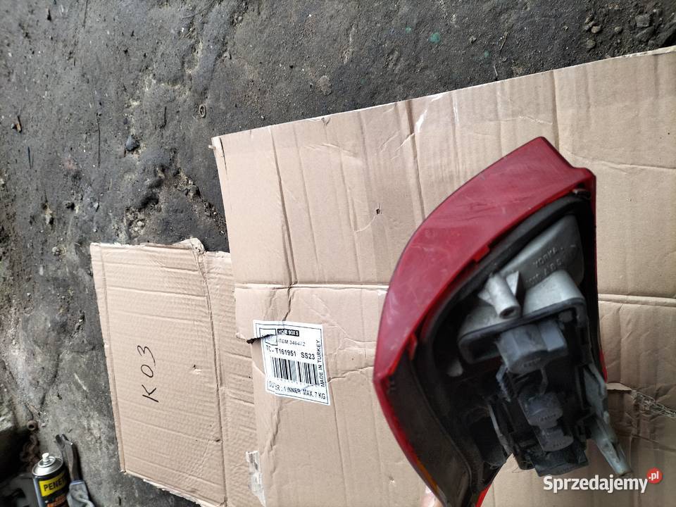 LAMPA TYŁ TYLNA LEWA OPEL ASTRAF 1 KOMBI Prawe Kamień-Kolonia