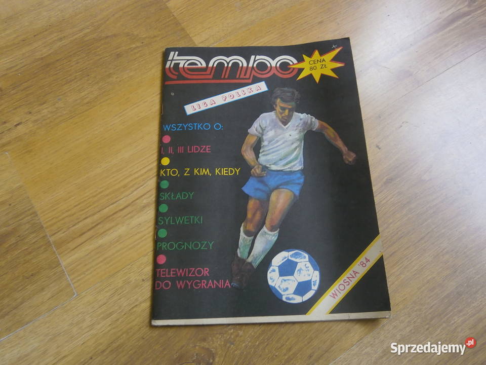 TEMPO Skarb Kibica Liga Polska Wiosna 84 ładny Łódź