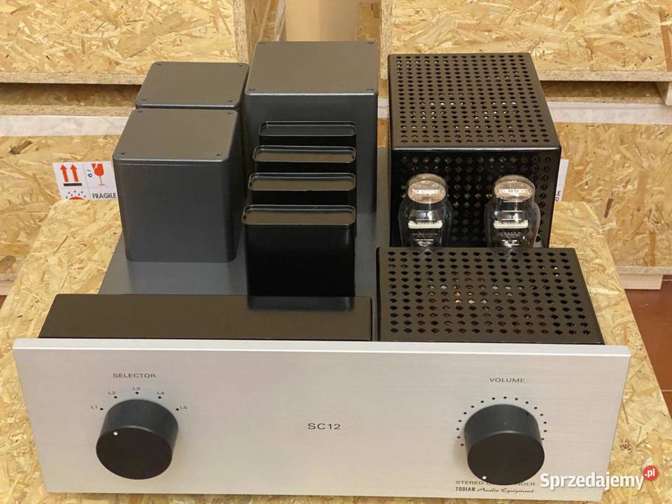 Przedwzmacniacz triodowy Tobian Soundsystems Wzmacniacze i pokrewne