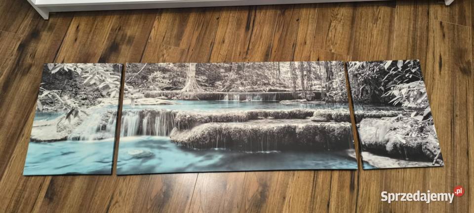 Obraz z 3 elemtow duży 175 x50