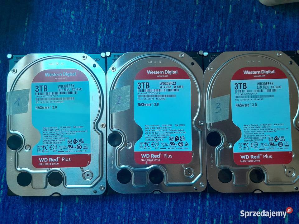Dysk twardy WD Red Plus WD30EFZX 3TB 35 3,5” małopolskie