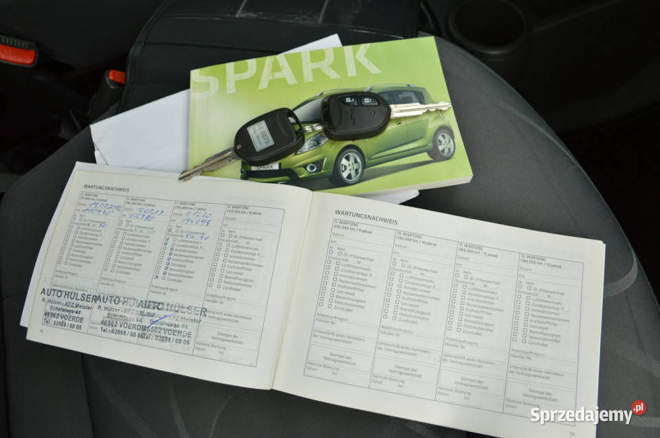 Chevrolet Spark Klima Serwis II M300 2010 światła do jazdy dziennej Spark Chełm sprzedam