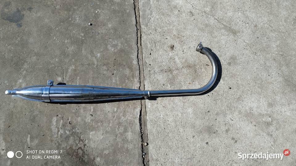 Komar sztywniak kompletny wydech tłumik oryginał Skoki sprzedam