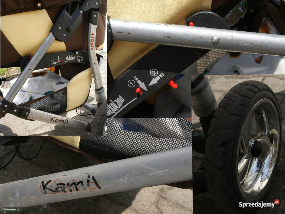 Wózek 3w1 Kamil z nosidełkiem 400 Pokój