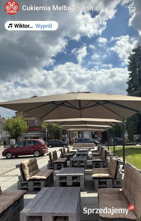 Meble z pale fotel sofa stolik Kolory Euro Komplety wypoczynkowe Szczyrzyc