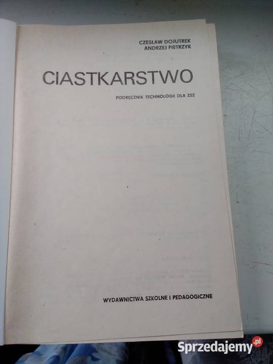 Ciastkarstwo podręcznik technologii twarda łódzkie