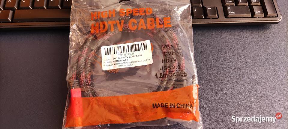 Kabel DVI HDMI 15M kabel VGA Grzywna