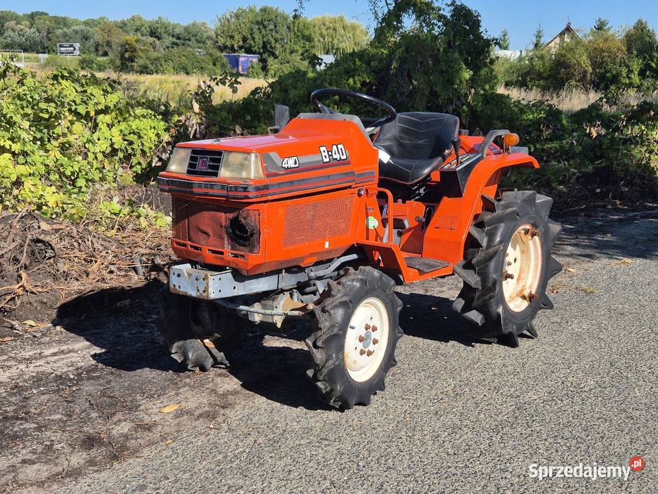 Traktorek traktor KUBOTA B40D 14 44 Skrzynia biegów Manualna Małuszyn