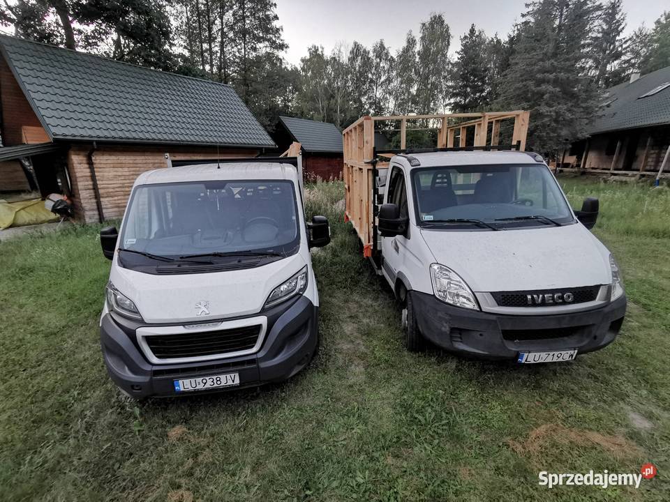 Peugeot Boxer podwójna kabina DOKA fv23 Rok produkcji 2015 Lublin