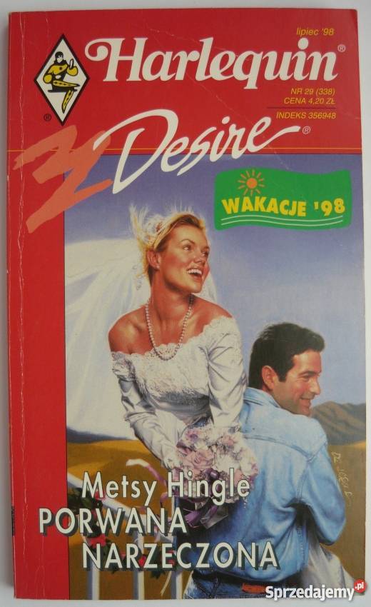 HARLEQUIN DESIRE PORWANA NARZECZONA Toruń