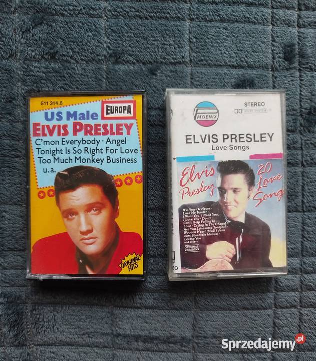 Kasety Elvis Presley US Male i Love Songs opolskie