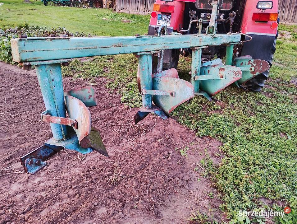 Pług Unia Grudziądz 4 skibowy 4x30 lubelskie Stryjno-Kolonia