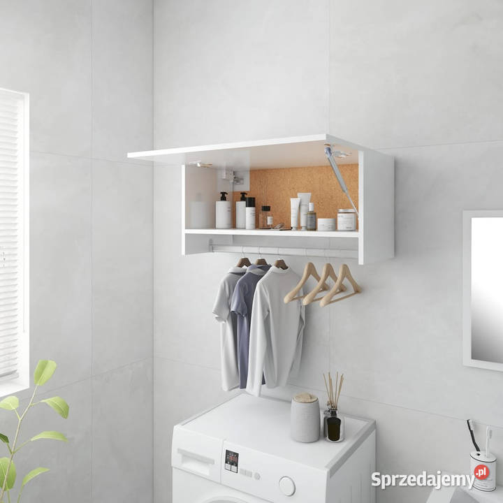 Szafka wysoki połysk biała 70x325x35 WM808248 Warszawa