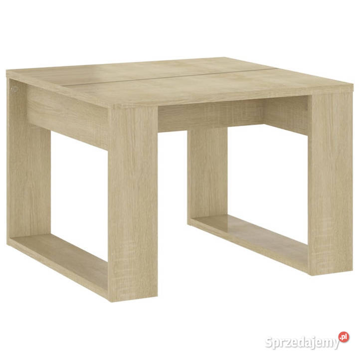 Stolik boczny dąb sonoma 50x50x35 materiał Warszawa