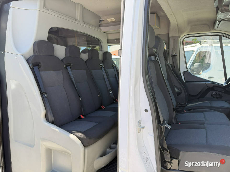 Renault Master średniak L2H2 Brygadówka 7osobowa Warszawa