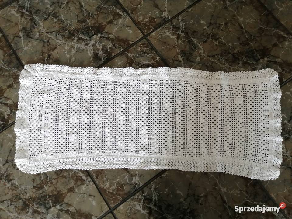 35 x 90 szydełkowa serwetka bieżnik obrus Gdynia