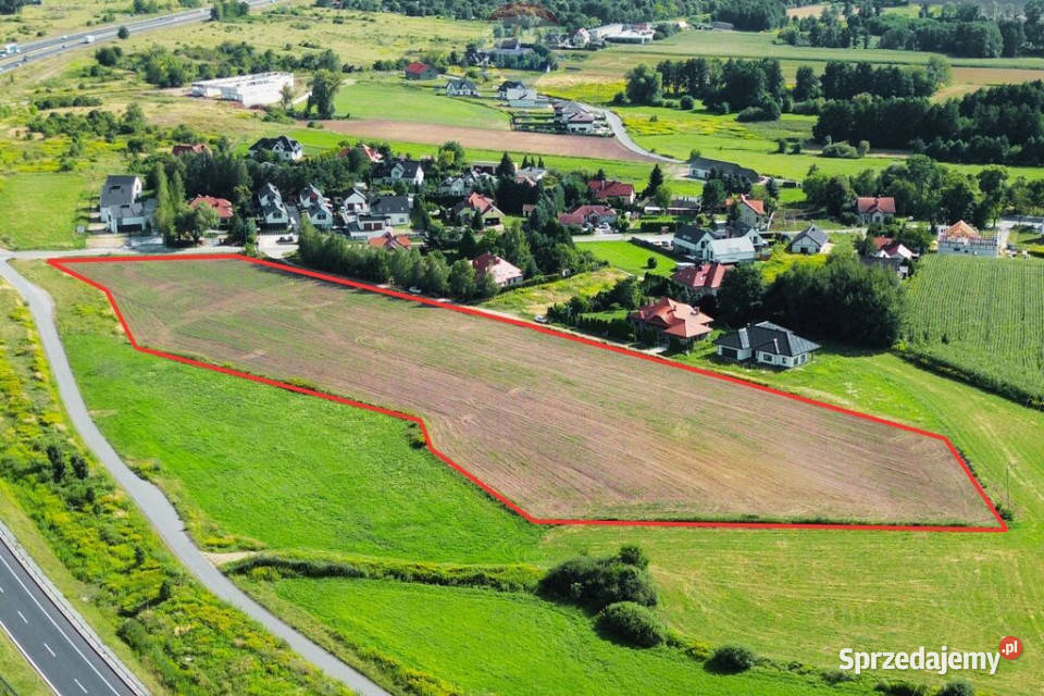 Działka inwestycyjna pod osiedle domówbliźniaków 0m Malin sprzedam