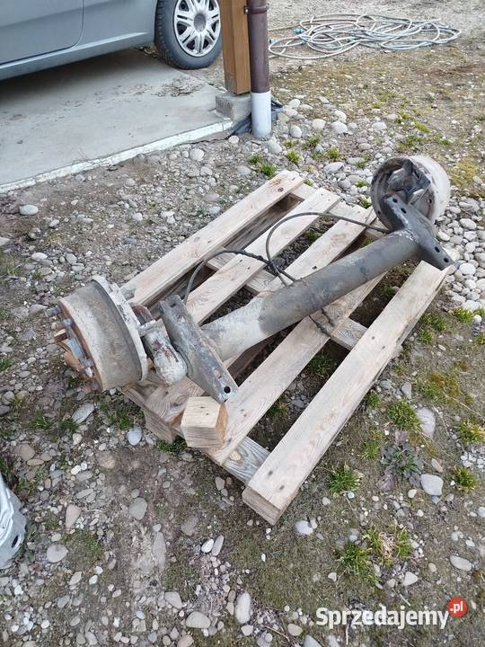 Oś hamowana Agregat Mixokret maszyna do wylewek Zakliczyn