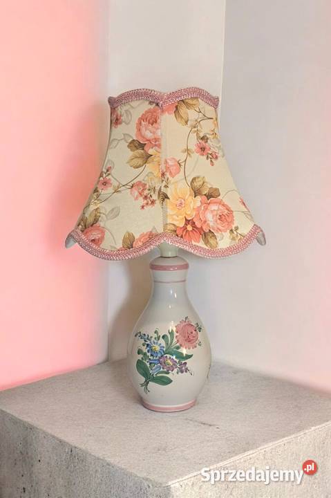 lampka nocna ceramiczna Hedebo Dania sygnowana Warszawa