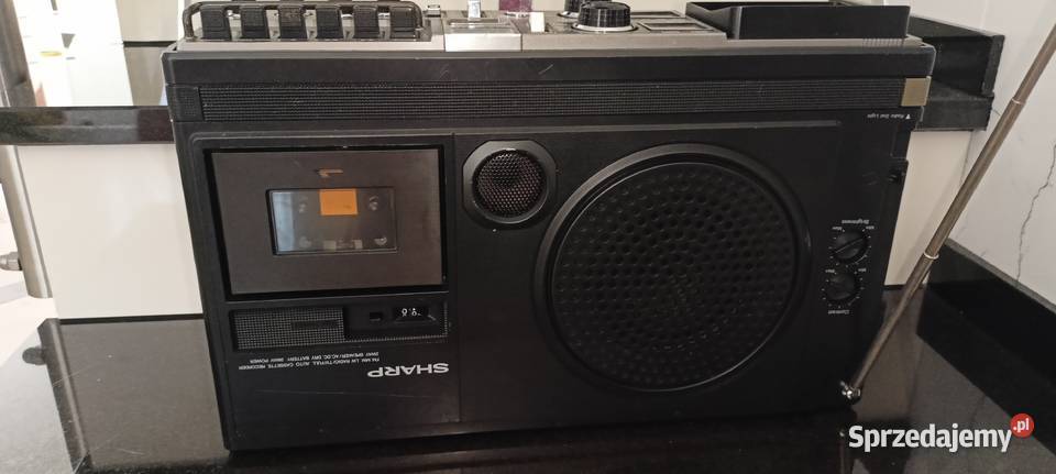 Radiomagnetofo SHARP 5P27G świętokrzyskie Sędziszów