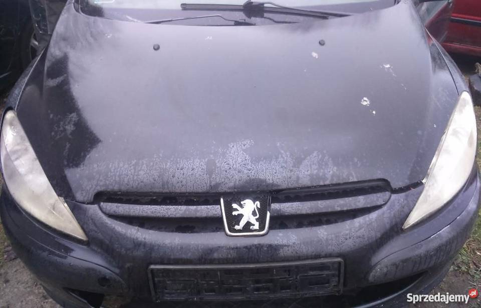 Kompletny Przód Peugeot 307 LIFT Maska błotnik zderzak