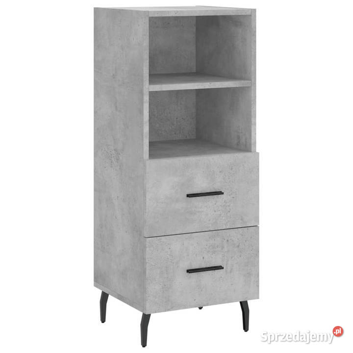 Szafka szarość betonu 345x34x90 materiał mazowieckie Warszawa sprzedam