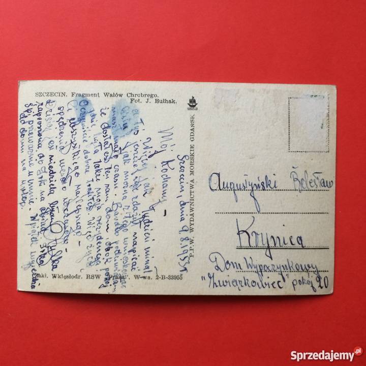 986 Widokówka Szczecin zachodniopomorskie