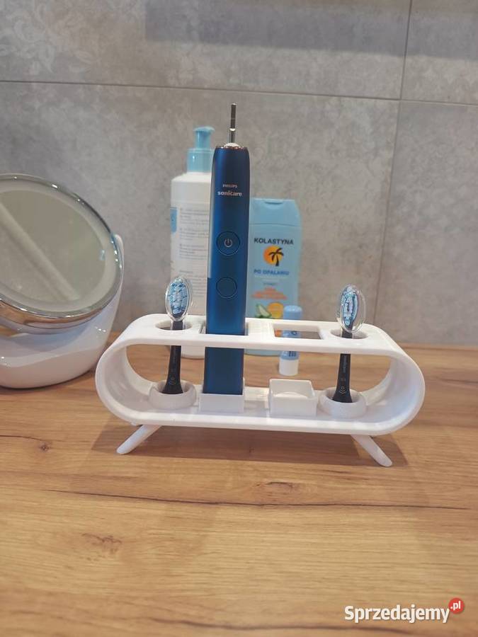 Stojak pod 2 szczoteczki 2 końcówki Philips Pozostałe Kęty