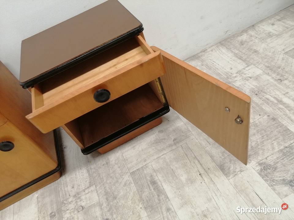 stare szafki nocne nakastliki vintage design Meble Radomsko