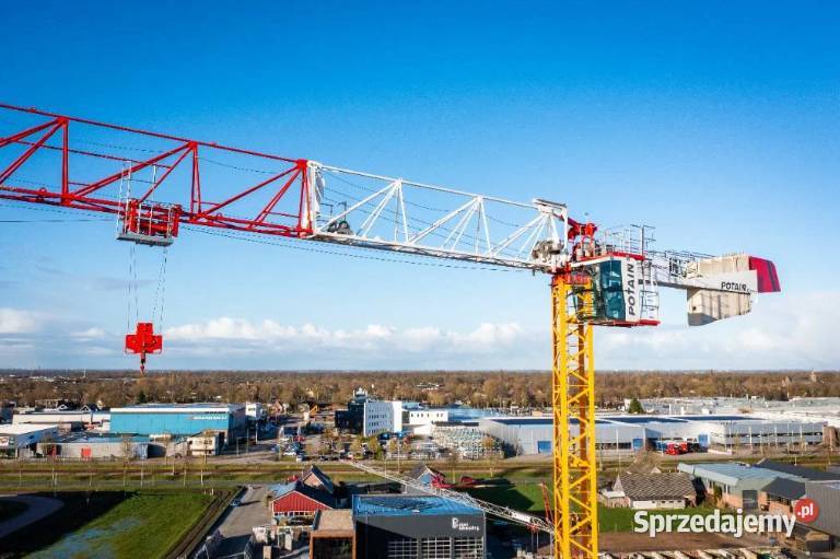 Żuraw wieżowy budowlany POTAIN MDT 109 2019 6 Poznań