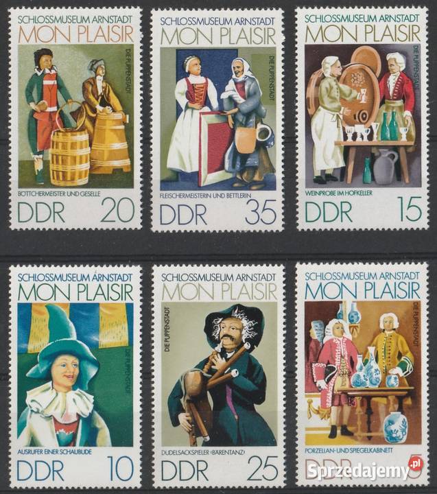 NIEMCY DDR NRD MUZEUM ARNSTADT CZYSTE
