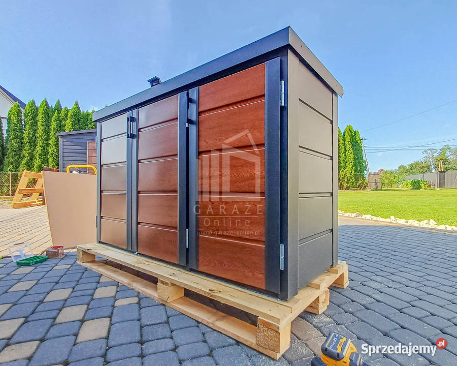 Zabudowa koszy na śmieci wiata obudowa Inowrocław