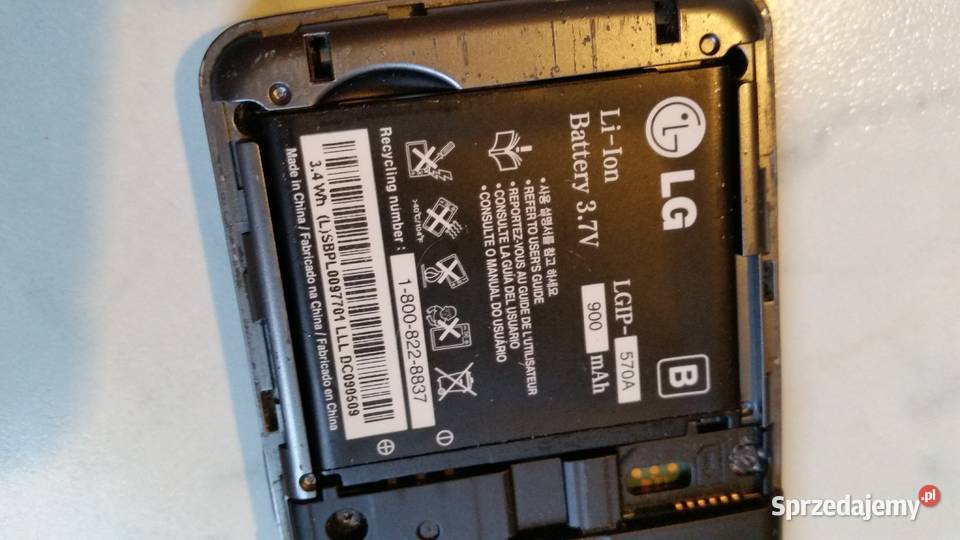 Smartfon LG KP501Ladowarka LG STAP52ED Puławy