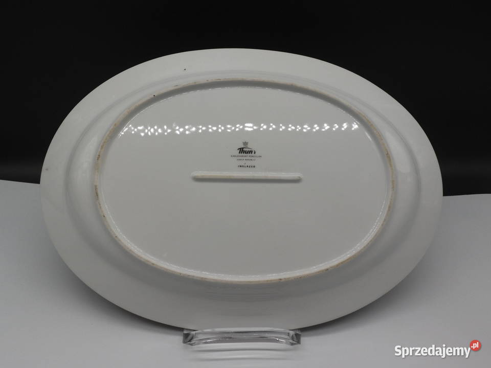 Owalny Półmisek Porcelanowy THUN Karlovarsk Raszków